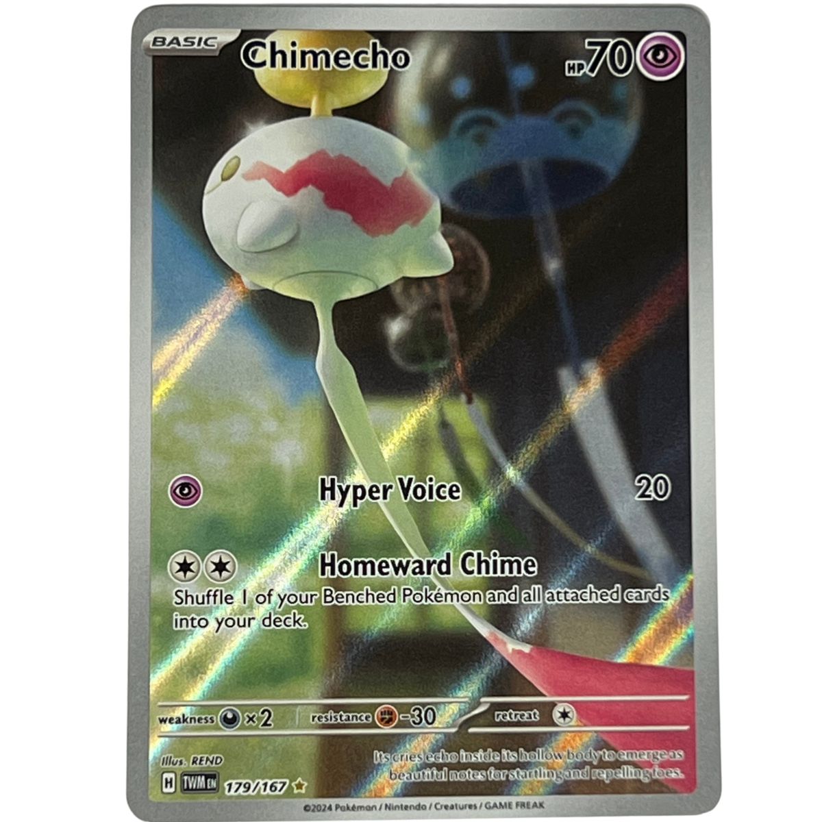 Pokémon: Chimecho - 179/167 - Twilight Masquerade