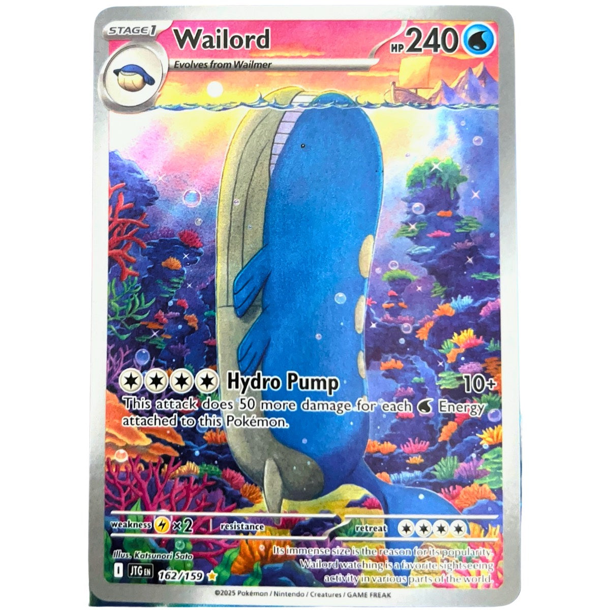 Wailord - 162/159 - Journey Together