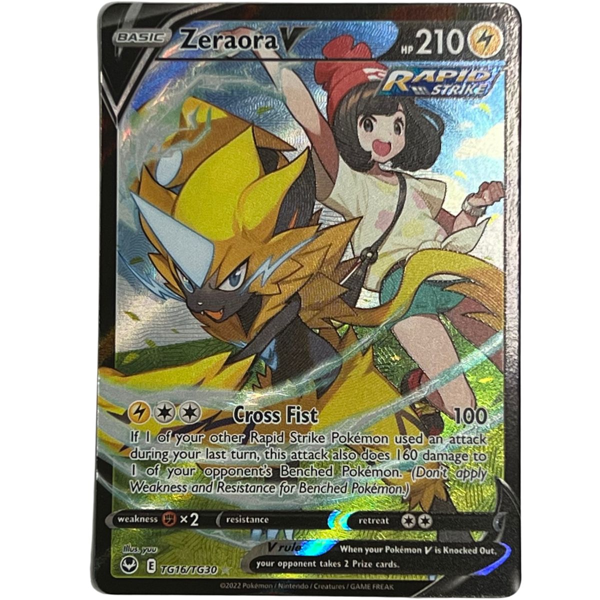Zeraora V TG16/TG30 - Tempestad Plateada