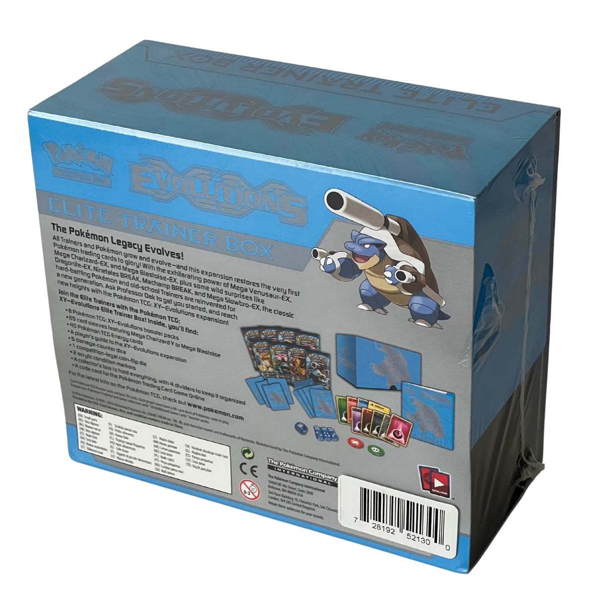 XY-Evolutions Elite Trainer Box (Mega Blastoise)
