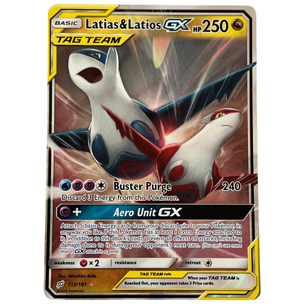 Latias & Latios GX - SM - Team Up