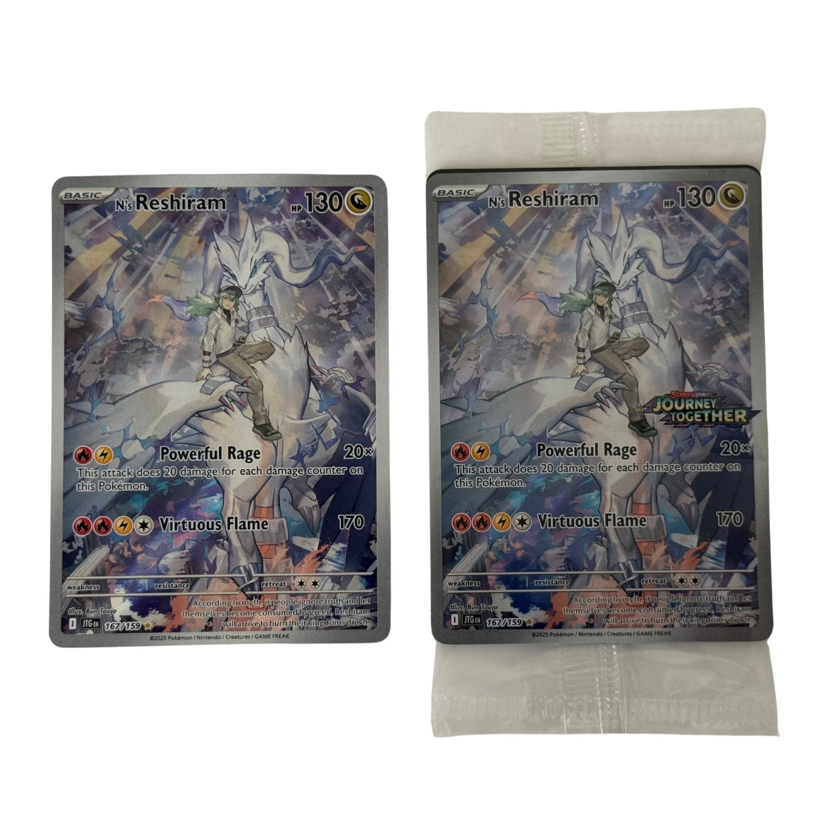 N's Reshiram - Journey Together Bundle
