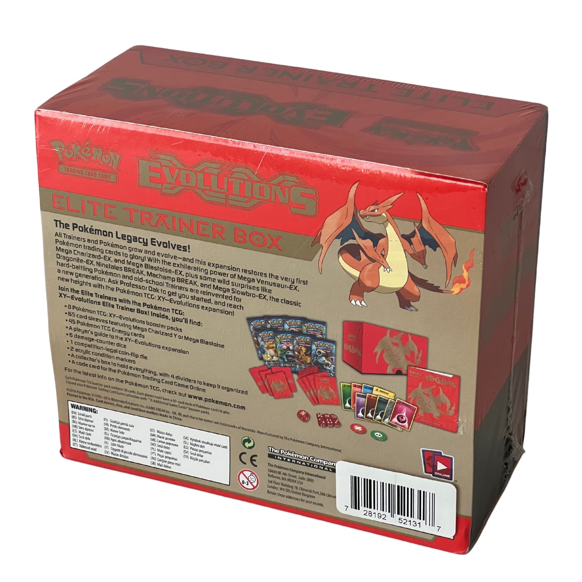 XY-Evolutions Elite Trainer Box (Mega Charizard Y)