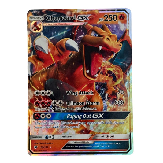 Charizard GX - 20/147 - SM Burning Shadows