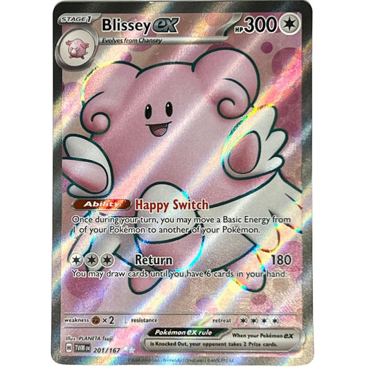 Pokémon: Blissey ex - 201/167 - Twilight Masquerade