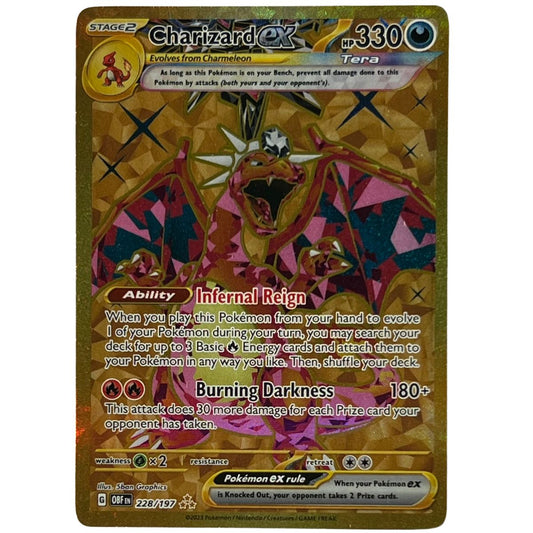 Pokémon: Charizard ex - 228/197 - Obsidian Flames