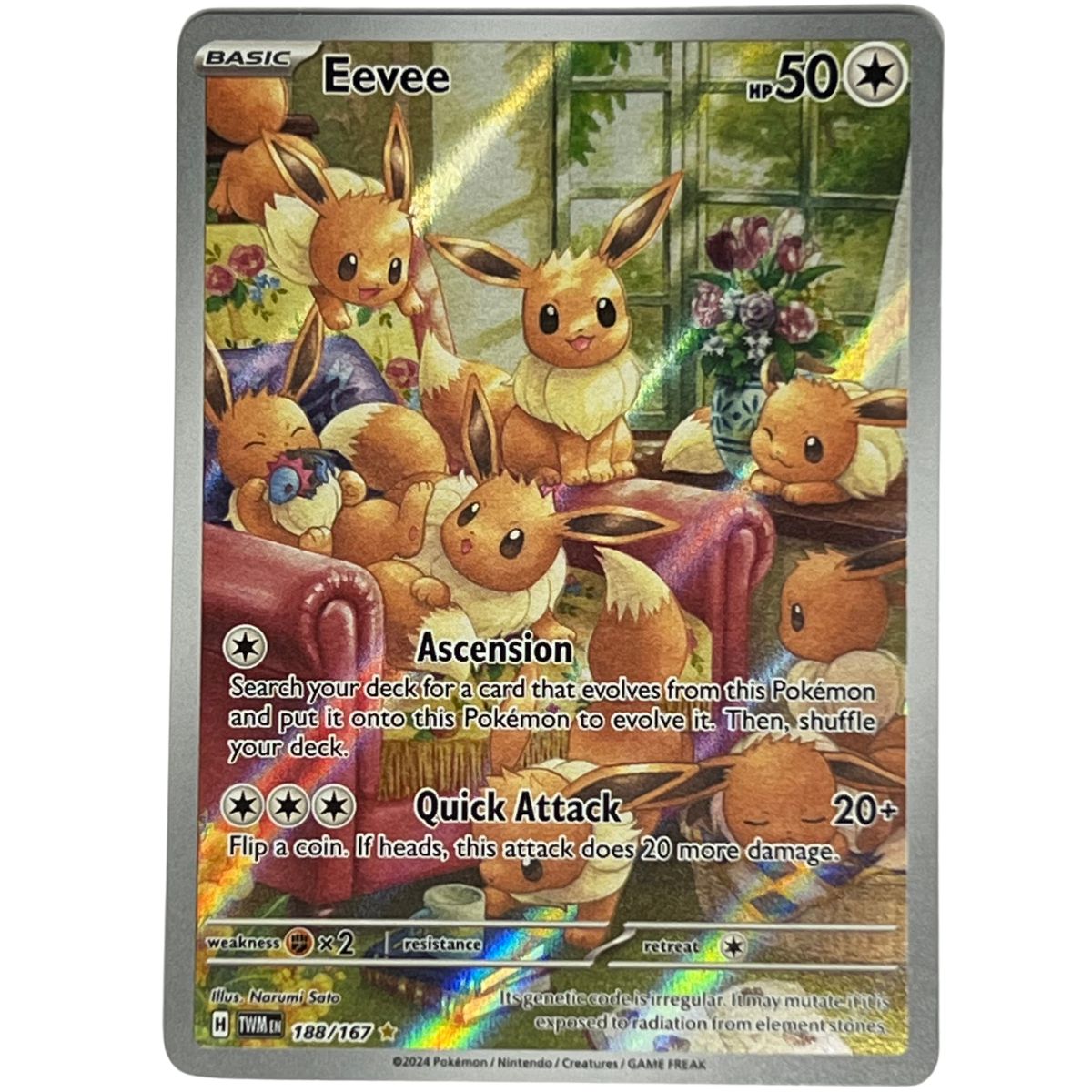 Pokémon: Eevee - 188/167 - Twilight Masquerade