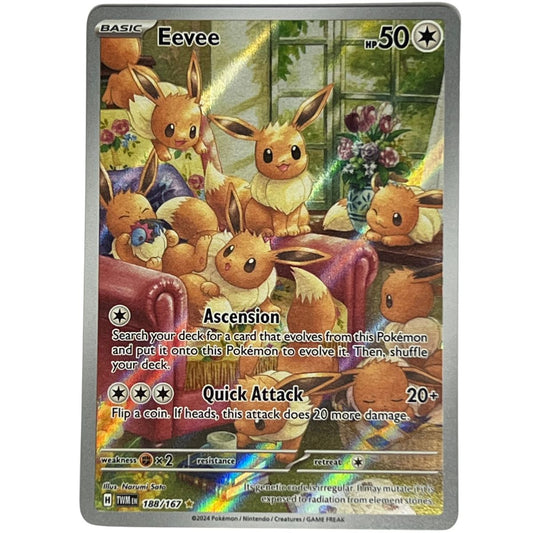 Pokémon: Eevee - 188/167 - Twilight Masquerade