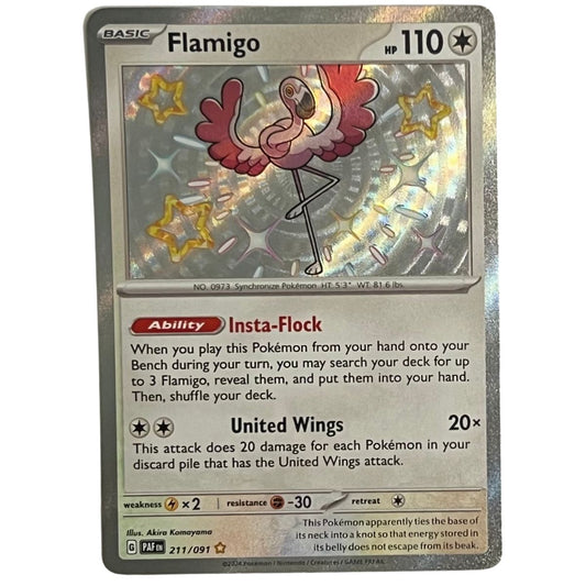 Pokémon: Flamigo 211/091 - Paldean Fates