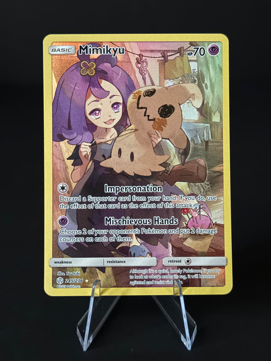 Mimikyu (Secret) - 245/236 - Cosmic Eclipse - Sun & Moon