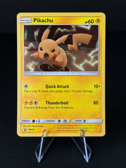 Pikachu - SM227 - Sun & Moon Black Star Promos