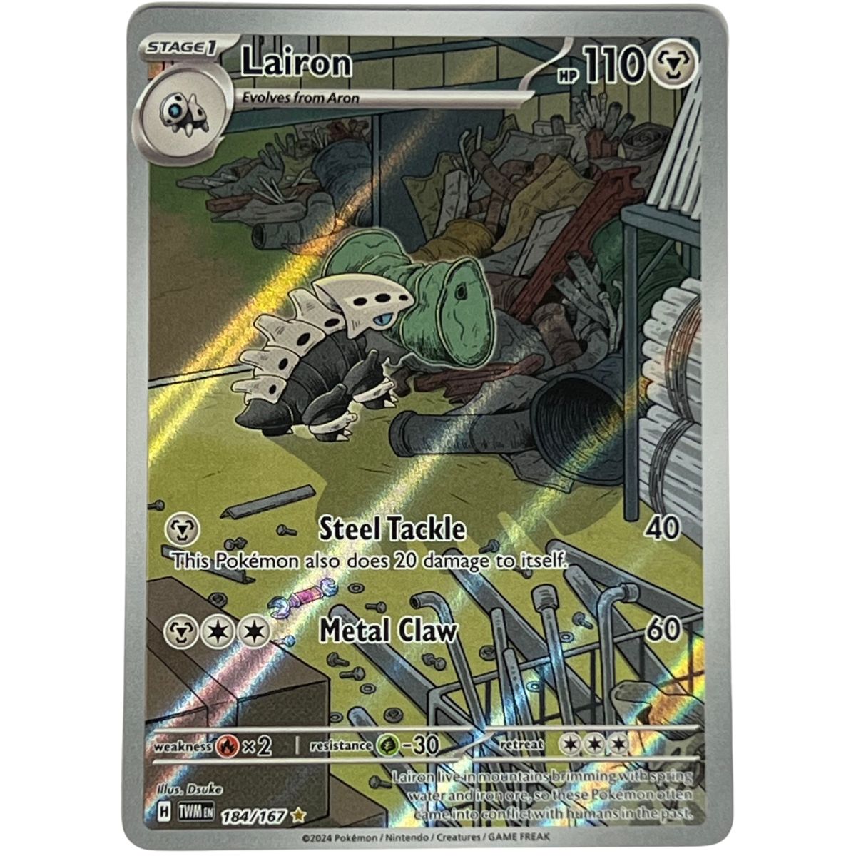 Pokémon: Lairon - 184/167 - Twilight Masquerade