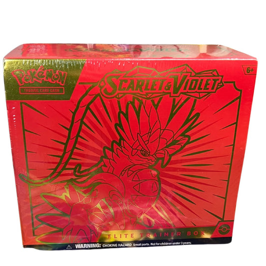 Scarlet & Violet Elite Trainer Box [Koraidon] - SV01: Scarlet & Violet Base Set (FACTORY SEALED)