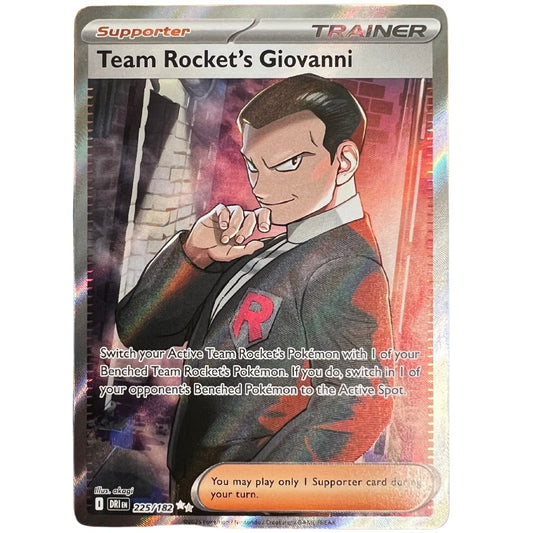 Team Rocket's Giovanni - 225/182 - SV10: Destined Rivals