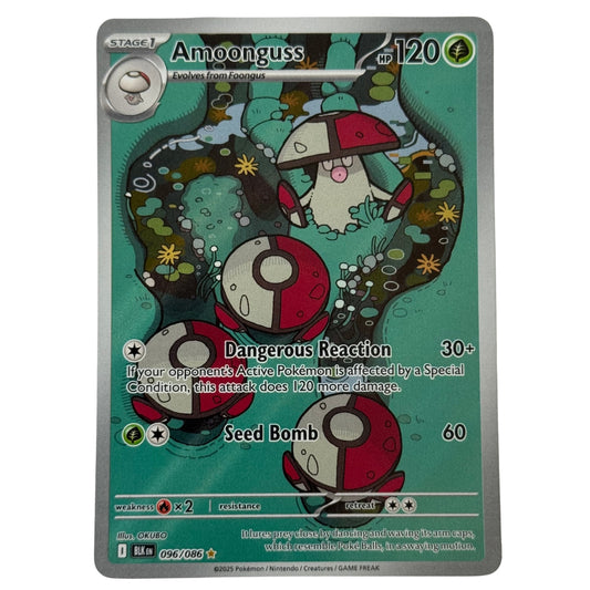 Amoonguss (096/086) Illustration Rare - Scarlet & Violet: Black Bolt