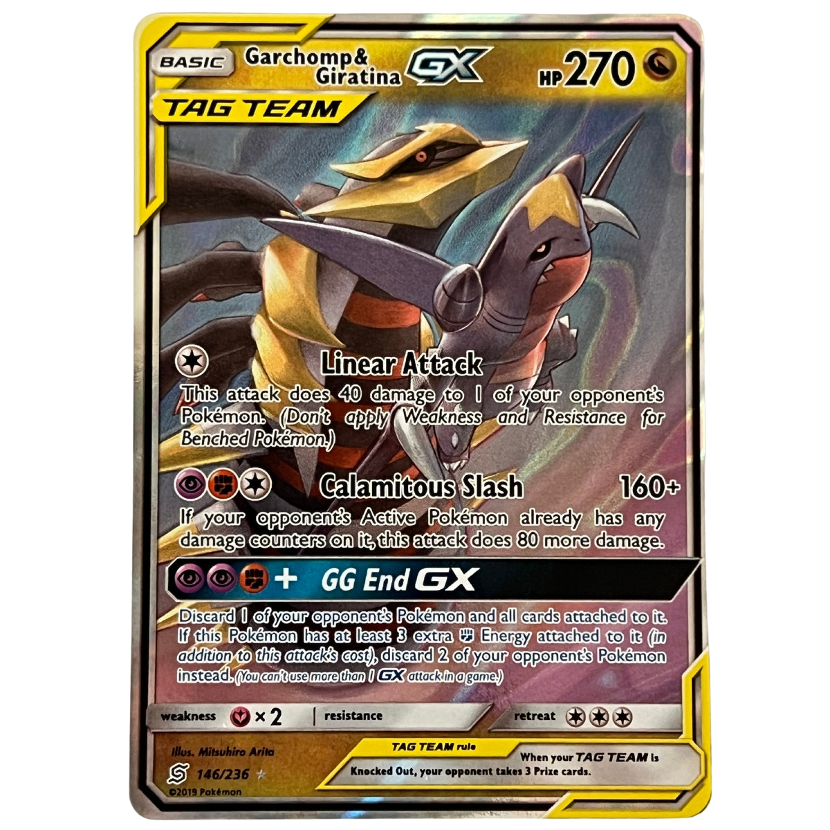 Garchomp & Giratina GX - SM - Unified Minds