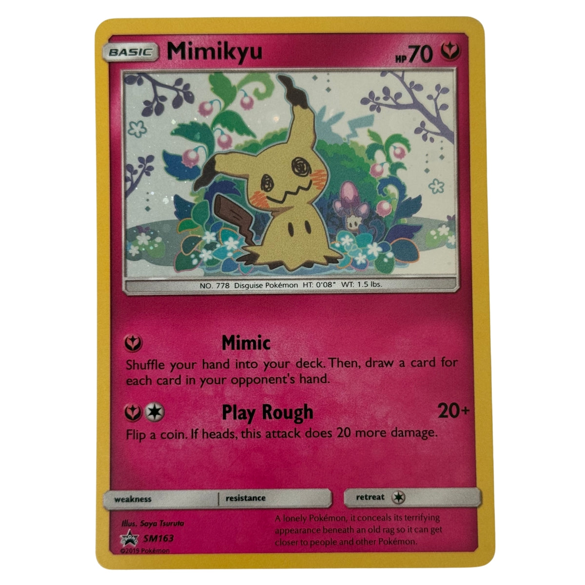 Mimikyu - SM163 Sun & Moon Black Star Promo