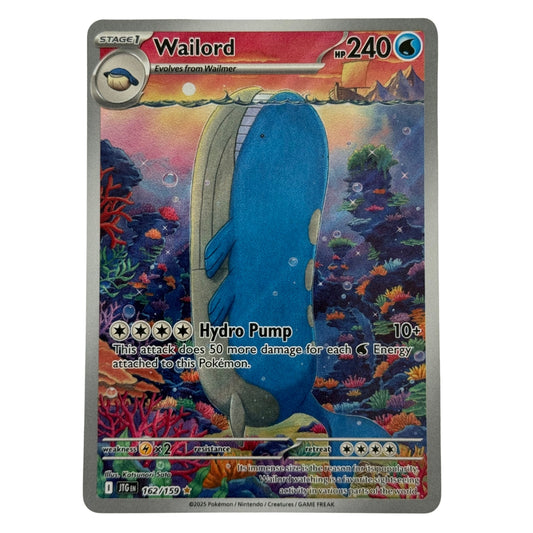 Wailord (162/159) Illustration Rare - Scarlet & Violet: Journey Together (R)