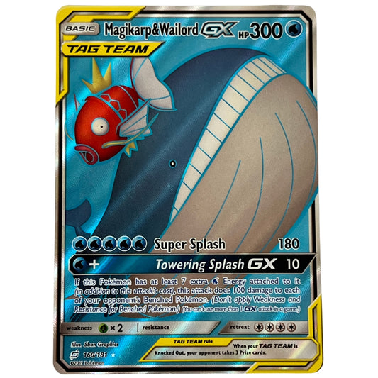 Magikarp & Wailord GX (Full Art) - SM - Team Up
