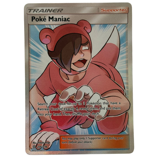 Poké Maniac (236/236) Full Art Trainer - Sun & Moon: Unified Minds (R)