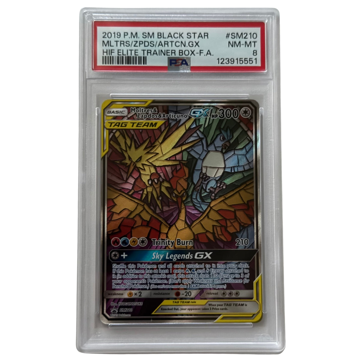 PSA SLAB - 2019 POKEMON SM BLACK STAR PROMO SM210