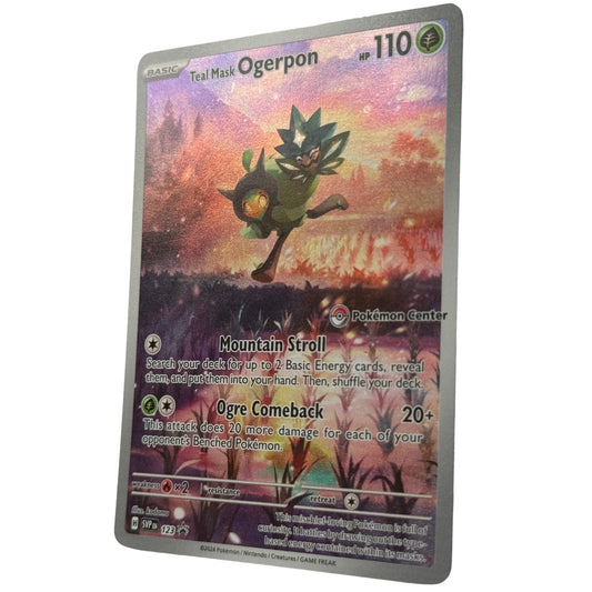 Teal Mask Ogerpon - 123 - Promo Holo - Scarlet & Violet Promos (Pokémon Center Exclusive)