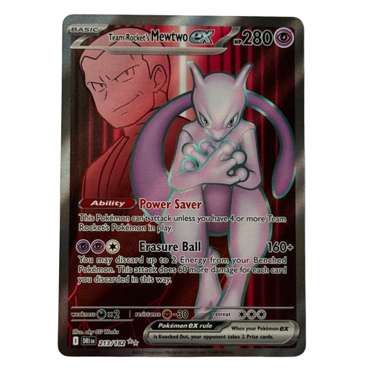 Team Rocket’s Mewtwo ex (Ultra Rare - Full Art) | SV10: Destined Rivals #213/182