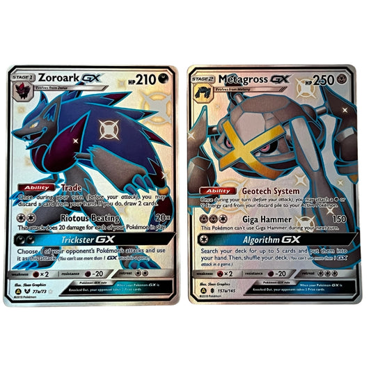 Metagross & Zoroark-GX Alternate Art Promo Pair